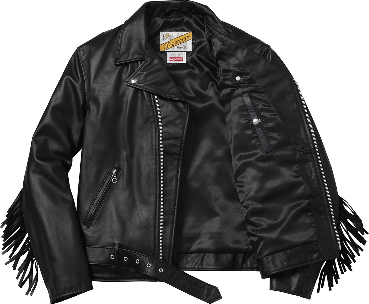 Supreme®/Schott® Chief Tassel Perfecto view 3